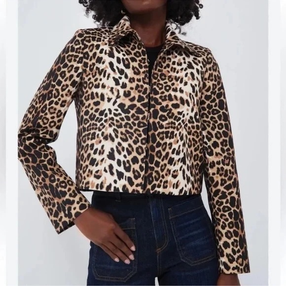 Tuckernuck Jackets & Blazers - XXL NWT Tuckernuck x India Hicks Leopard Print Women's Jacket blazer